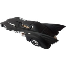 HYD Batmobil Metal Diecast Işıklı Çek Bırak Oyuncak Batman Yarasa Araba