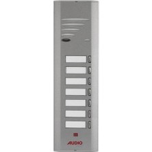 AUDIO 004813E E07 Tek Butonlu Zil Paneli (Konsept) 7' Li