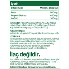 Multimed Bee Complex (Propolis, Arı sütü, Polen) 60 Kapsül