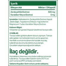 Multimed Zerdeçal Ekstartı Curcumin Turmeric 60 Sert Kapsül