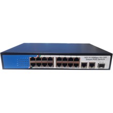 Apronx 16 Port 10/100 16 Poe Ports+2gb Uplink+1sfp 260W Switch