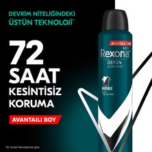 Rexona Men Erkek Sprey Deodorant Invisible Black & White 72 Saat Kesintisiz Üstün Koruma 200 ml