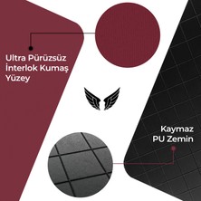 GoLite Bordo Mouse Pad 22x18 Cm Small - Küçük Boy Ofis Tipi Mousepad Klavye Fare Altlığı MP02