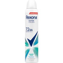 Rexona Kadın Sprey Deodorant Shower Fresh 72 Saat Kesintisiz Üstün Koruma 200 ml
