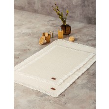Cotton Box Bath Rug Set Krem 75X125 60X90