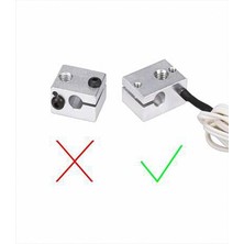 3D Yazıcı 100K Ntc Sıcaklık Sensörü - Metal Gövdeli - Xh2.54
