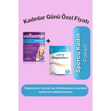 Wellwoman + Ultra Magnesium - Sporcu Kadın Paketi