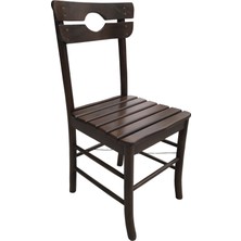 Sandalye ST KÖY tip Model Kayın RETRO Ayak Kafes sırt Parlak Ceviz Natüre El Yapı