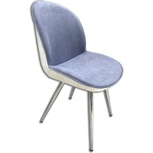 Sandalye ST GOLF Dökme Sünger Model Metal Çelik Nikelaj Ayk Babyface kumaş Elyapı