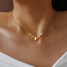 Nida Jewelry 925 Ayar Gümüş Yarasa Kolye