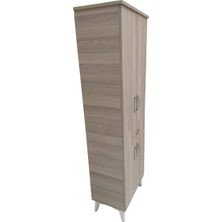 Bengi Ticaret Çok Amaçlı Dolap Cordoba 180 cm  Hard Parlak Suntalem El Yapım