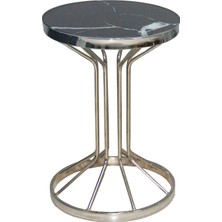 Bengi Ticaret Brc Bufalo Fiskos Model Siyah Mermer Desen Metal  Çelik Gümüş Krom Renk Kaplama El Yapım