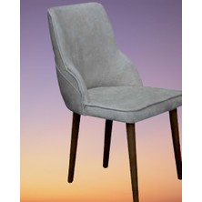 Sandalye ST Dizayn Alya model Kayın Klasik retro ayak giydirme kapitone El yapım