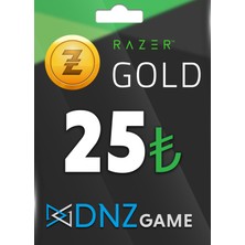 Dnz Game 25 Tl Razer Gold Pin