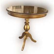 Bengi Ticaret Fiskos Baba Ayak Model Parlak Ihlamur Ağacı Ayak Parlak Gold  Mdf Tabla Kutuda Sevk El Yapım