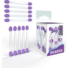 Sildne Far Fırçası 10 Adet Mor