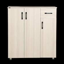 Bengi Ticaret Ayakkabılık  Çok Amaç Model Parlak Camel Hard Suntalem Demonte 5raf 1çekmece El Yapım