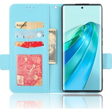 Hello-U Onur Için X9A 5g / X40 5g / Magic5 Lite 5g 5g Telefon Vaka Cüzdan Standı Litchi Doku Deri Telefon Kapağı (Yurt Dışından)