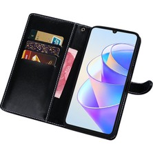 Hello-U Idewei Manyetik Koruyucu Flip Kapak Onur X40 Gt 5g / X9 5g / X30 5g / Magic4 Lite 5g, Stand Fonksiyonu ile Fon Timsah Anti Doku Pu Deri Cüzdan Telefon Kılıfı (Yurt Dışından)