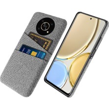 Hello-U Honor Için Magic4 Lite 5G/X30/X9 4g/x9 5g Çift Kart Yuvaları Kumaş + Pc Geri Kılıf Kişisi Doku Koruyucu Telefon Kapağı (Yurt Dışından)