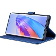 Hello-U Azns Onur X40 5g / X9A 5g / Sihirli5 Lite 5g Telefon Koruyucu Flip Kapak Şok Geçirmez Pu Deri + Tpu Iç Kasa Standı (Yurt Dışından)