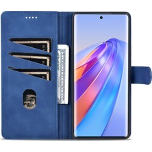 Hello-U Azns Onur X40 5g / X9A 5g / Sihirli5 Lite 5g Telefon Koruyucu Flip Kapak Şok Geçirmez Pu Deri + Tpu Iç Kasa Standı (Yurt Dışından)