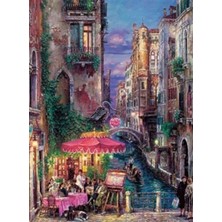 Venedik'te Akşam Saatleri  Pixart Sanat  Elmas Mozaik Tablo Diamond Türkiye  51*69