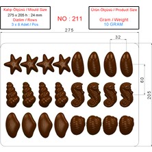 0211 - Polikarbon Çikolata Kalıbı