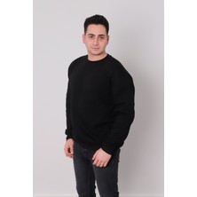 FK Fashion Erkek Siyah Sweatshirt 22FK0119