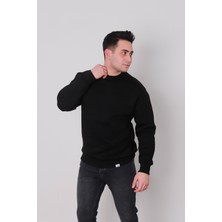 FK Fashion Erkek Siyah Sweatshirt 22FK0105