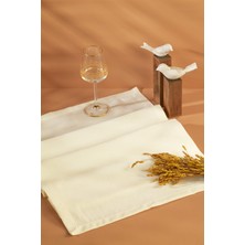 Anadolia Gardenya Beyaz Runner