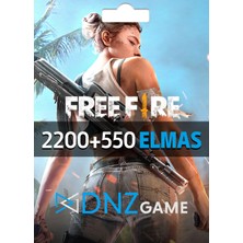 Dnz Game Garena Free Fire 2.200 + 550 Elmas Tr-Eu