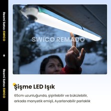 Swico Remado Dimmer Işlevli Şişme Kamp LED Işık Tüpü (Yurt Dışından)