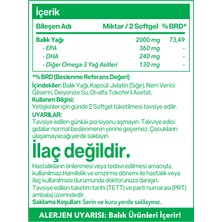 Multimed Omega 3 Yüksek Epa Dha 1000 Mg Balik Yaği 100 Softgel