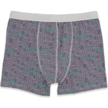 Anıt 1267 Erkek Likralı Penye Boxer
