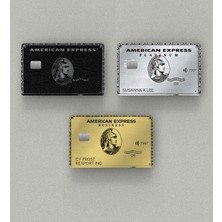 Ludio American Express 3'lü Set Kredi Kartı & Akbil Sticker Kaplama