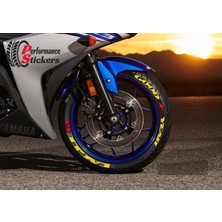Ps Stickers Lastik Stiker Good Year Eagle Motorsiklet Lastik Yazısı lastik Sticker 4 Adet full set