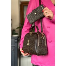 Just Polo  El Omuz Askılı 2 Bölmeli Kadın Çantası 2057-GB