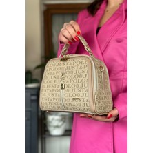 Just Polo  El Omuz Askılı 2 Bölmeli Kadın Çantası 2057-GB