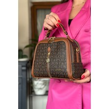 Just Polo  El Omuz Askılı 2 Bölmeli Kadın Çantası 2057-GB