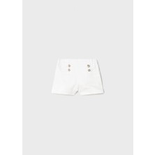 Mayoral 1269 Kız Bebek Beyaz Şort