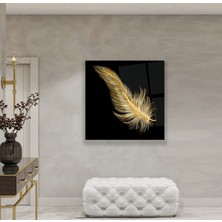 Emya Home Gold Tüy Cam Tablo
