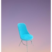 Sandalye ST GONCA Model Dökme Sünger Metal Nikelaj 1ad Babyface kumaş El Yapım