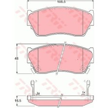 Fbk Nissan Sunny 1990-1996 Arasi Ön Balata