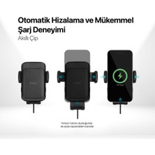 Ttec Aircharger Drive S Kablosuz Hızlı Şarj Özellikli Araç Içi Telefon Tutucu