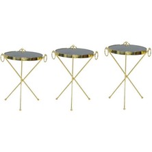Bengi Ticaret Zigon Brc Küpe Model Metal Transmisyon Çelik Gold Renk Kaplama Düz Siyah Temper Cam  El Yapımı