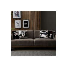 Skhome Özel Tasarım Premium Dekoratif 8li Kırlent Kılıfı