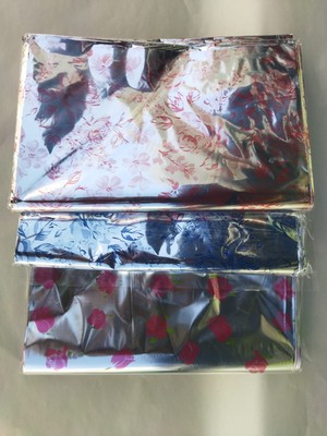 Mert Ambalaj 50*70 Metalize Hediye Paketi  Düz Bantsız Tabaka  10 Adet