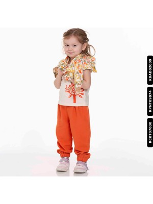 Nk Kids Kız Ağaçtaki Kuşlar Badi 9 Ay - 2 Yaş  34607 KBAD02009 Krem