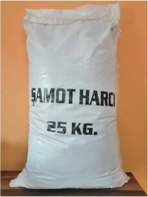 Çaytaş Ateş Tuğlası Şamot Harcı Ateş Tuğla Örgü Harcı 25KG